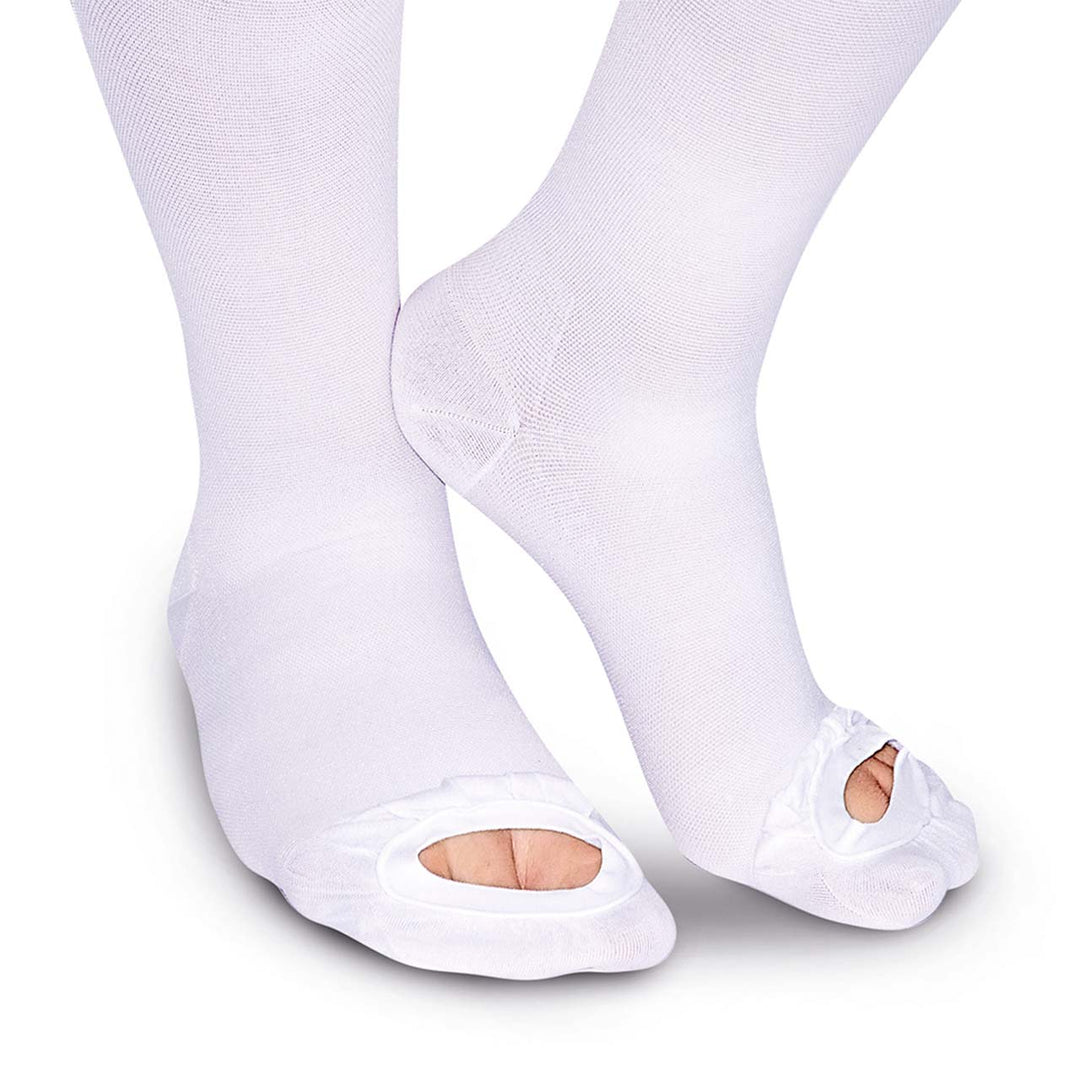 MediVaric Unisex Antiembolism 18-23mmHg Compression Stockings – Knee High, Closed Toe.