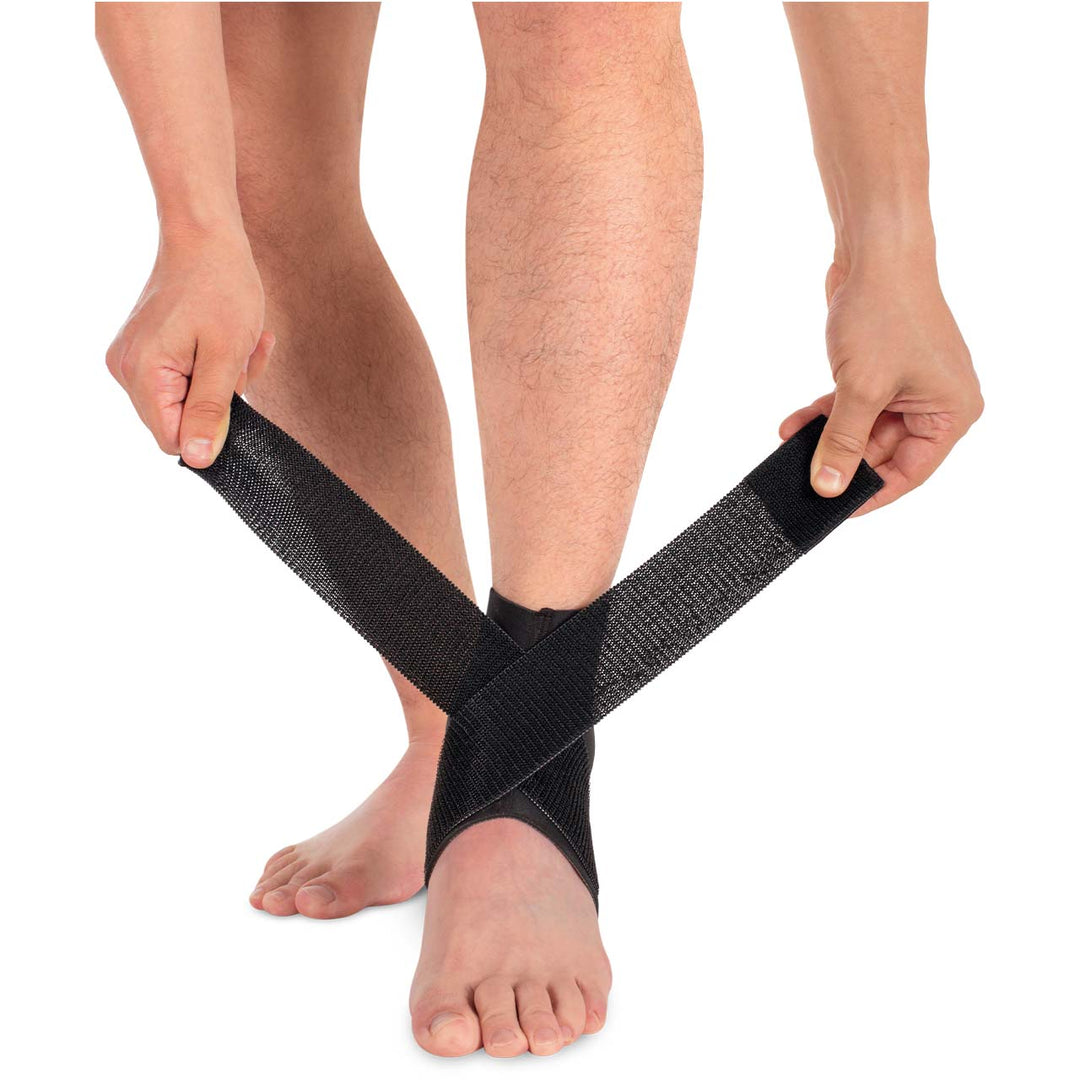 Closed Ankle Brace Orthopedic with Spiral Bands