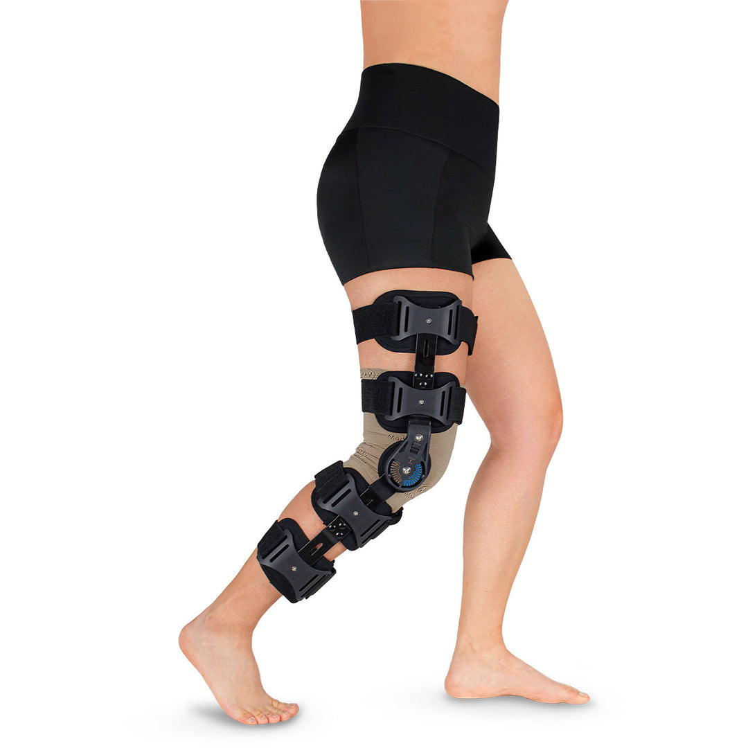 Knee Brace Post Surgery with Side Stabilizers