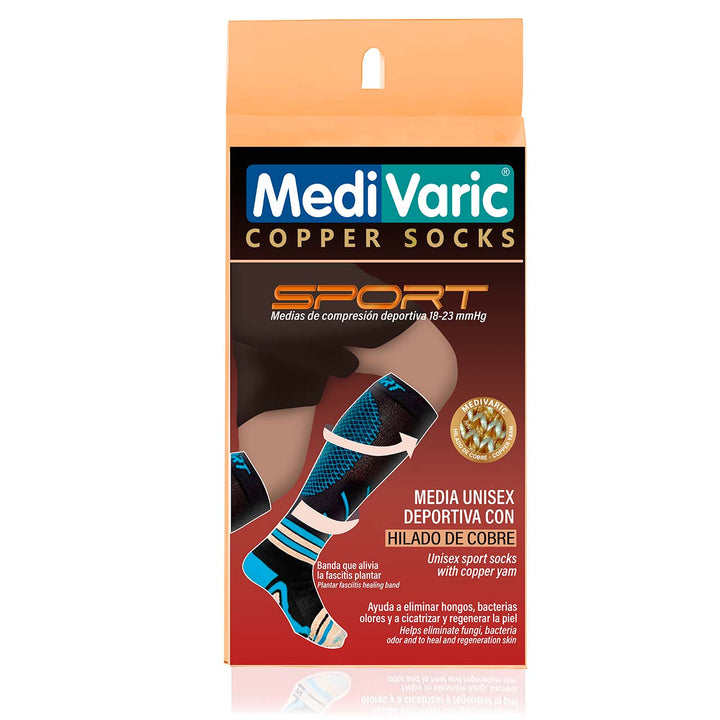 Sports Compression Socks with Copper Yarn