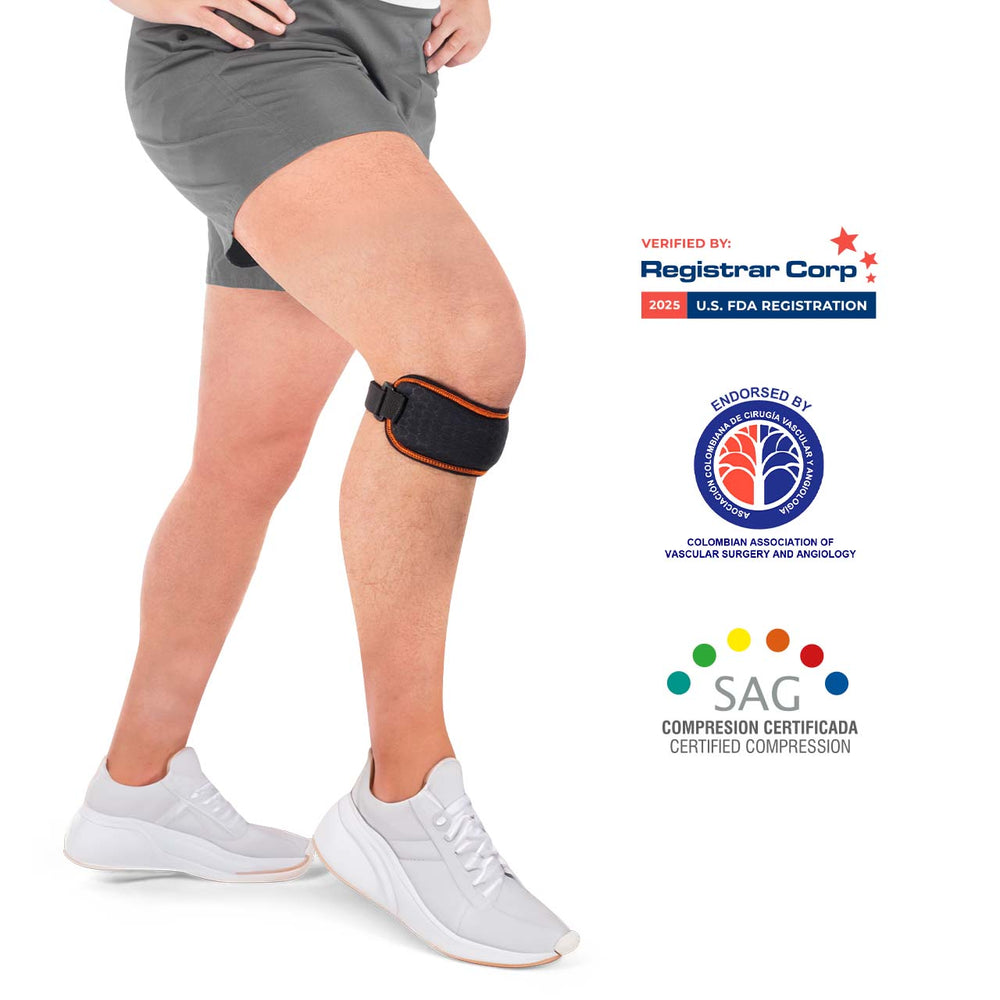 Subpatellar Patella Support Ring for Tendonitis