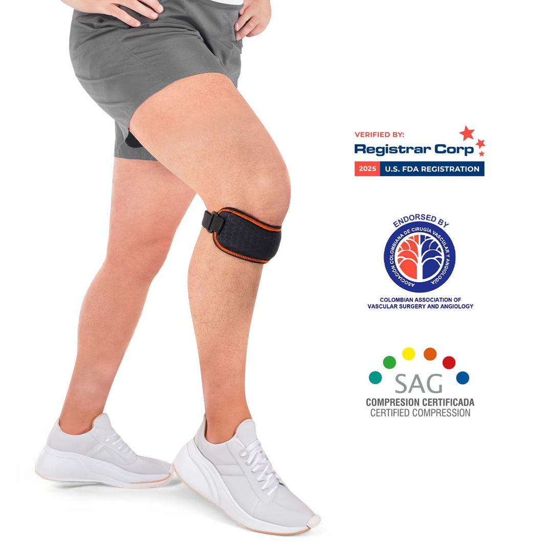 Subpatellar Patella Support Ring for Tendonitis