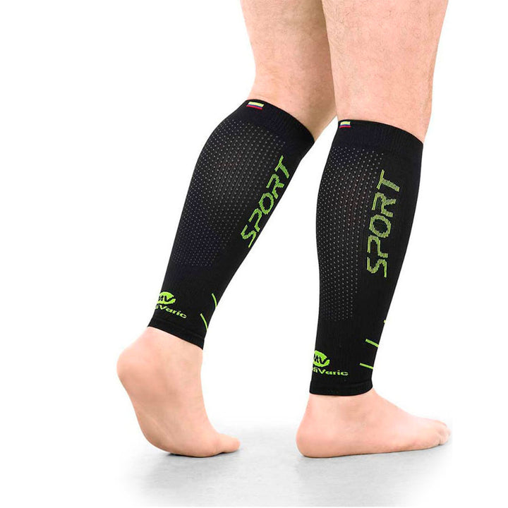 MediVaric Leg Sleeve Sport Compression Stockings 18-23 mmHg for Men and Women.