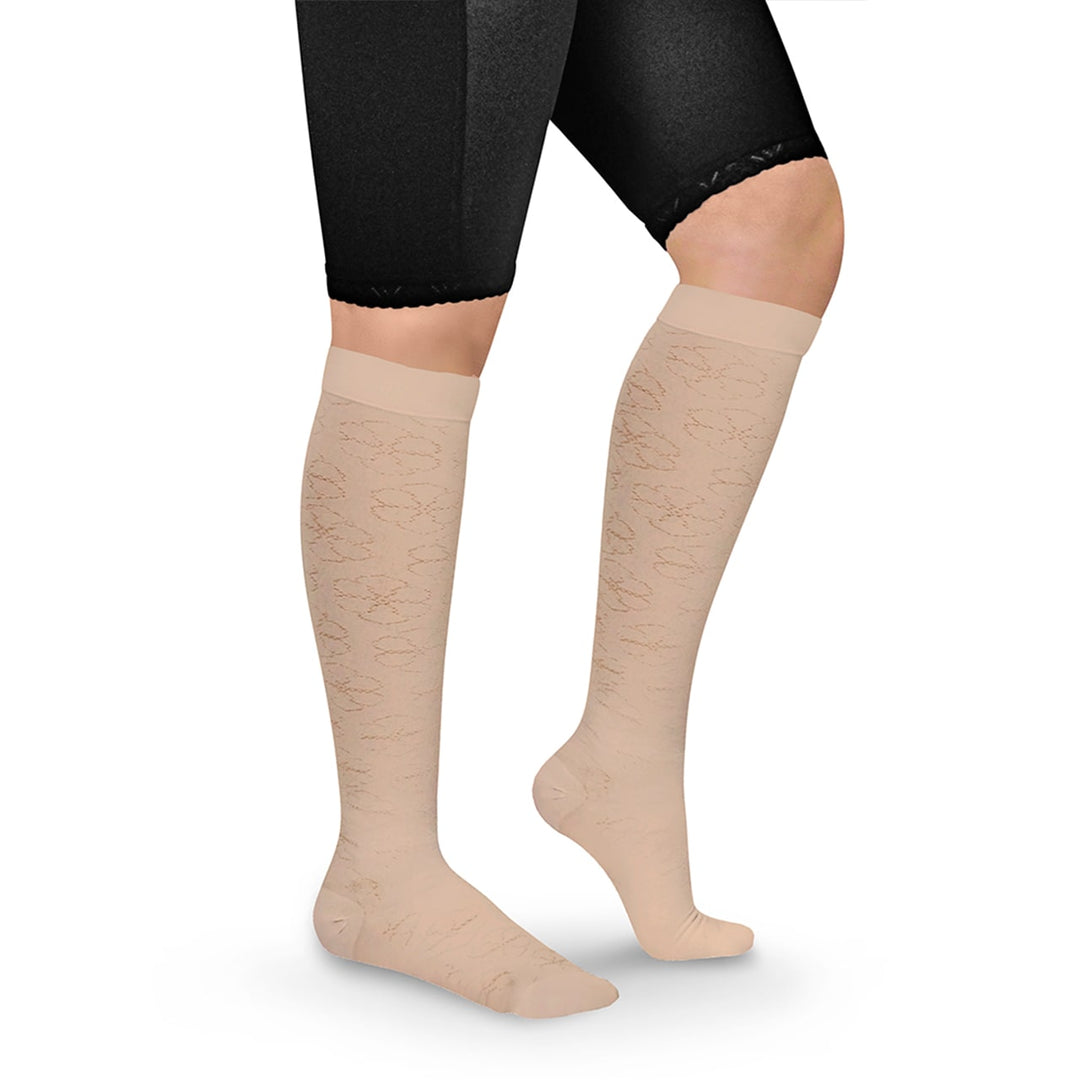 Knee High Compression Stockings For Women 15-20mmHg