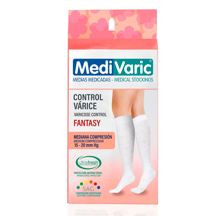 Knee High Compression Stockings For Women 15-20mmHg