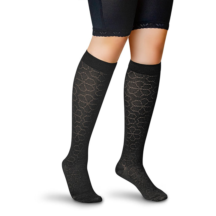 Knee High Compression Stockings For Women 15-20mmHg