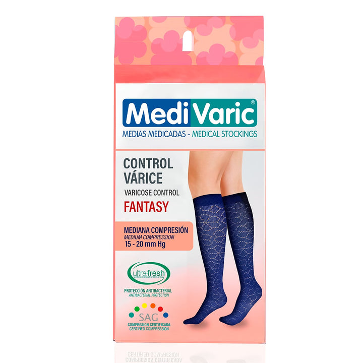 Knee High Compression Stockings For Women 15-20mmHg