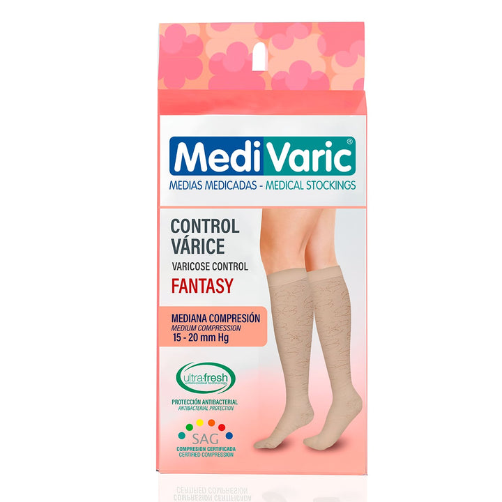 Knee High Compression Stockings For Women 15-20mmHg